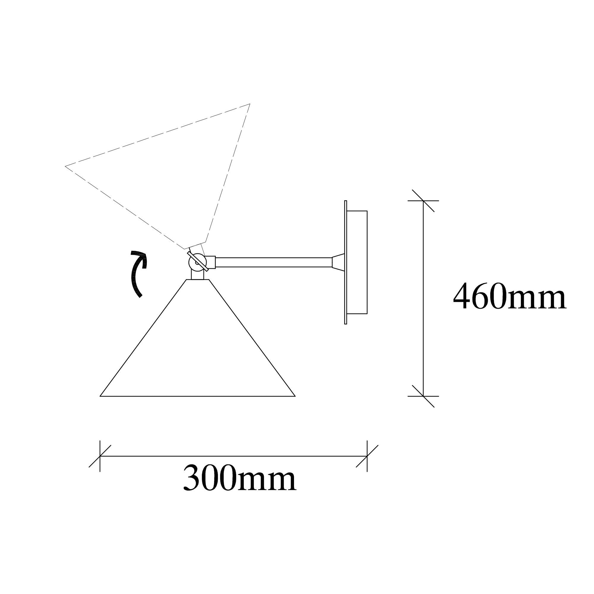 Lampă de perete Berceste 185, 20 cm, fasung E 27 , Max 40 WPrestigehome.ro - Iluminat - Prestige - #Culoare_Negru