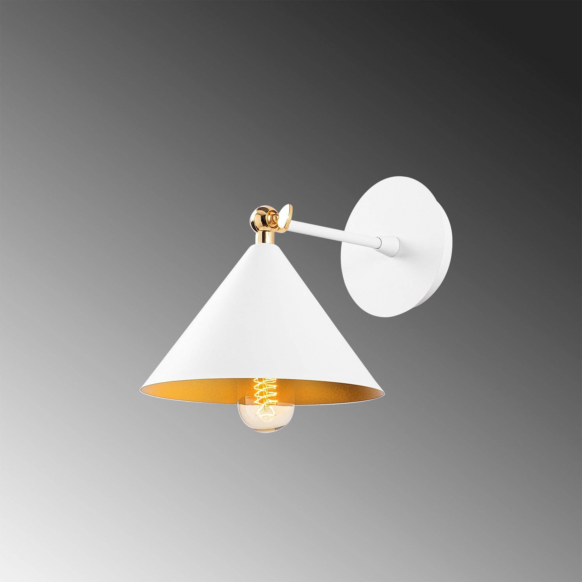 Lampă de perete Berceste 185, 20 cm, fasung E 27 , Max 40 WPrestigehome.ro - Iluminat - Prestige - #Culoare_Alb