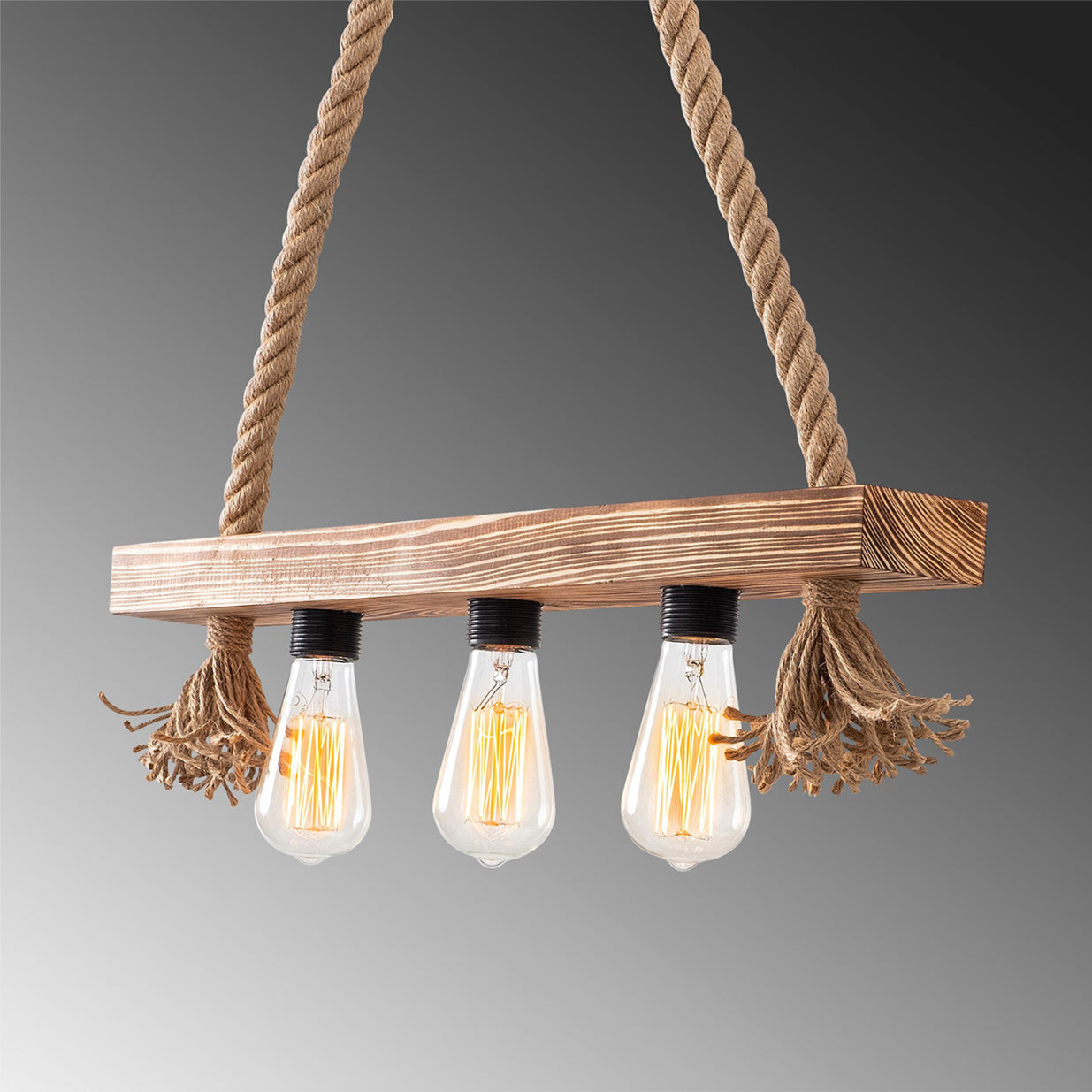 Lustra tip pendul EREBOS 105AV, Lemn, 3xE27/100W - Prestigehome.ro - Lustre - Prestige