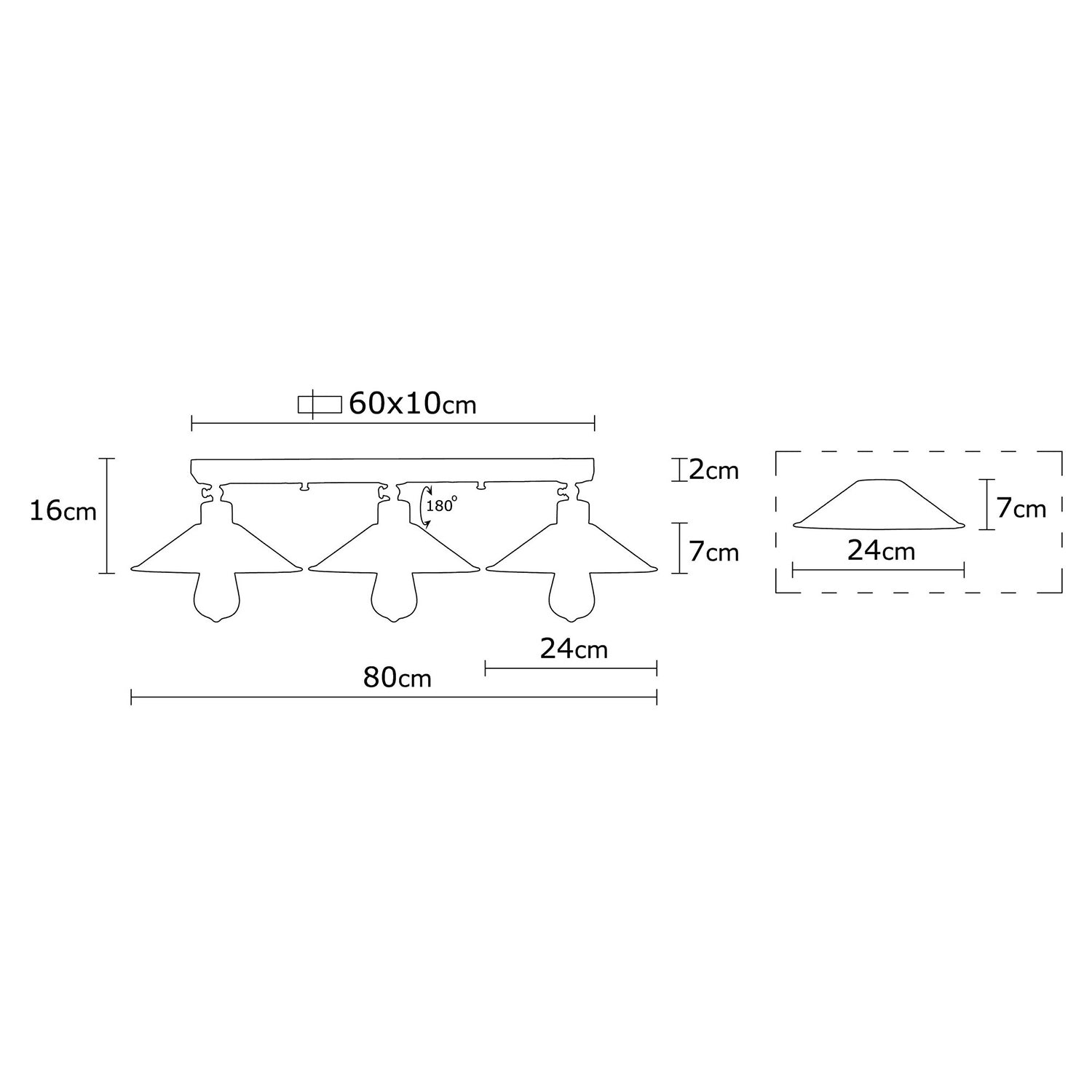 Plafoniera BERCES N660, Negru, 3xE27/100W - Prestigehome.ro - Lustre - Prestige