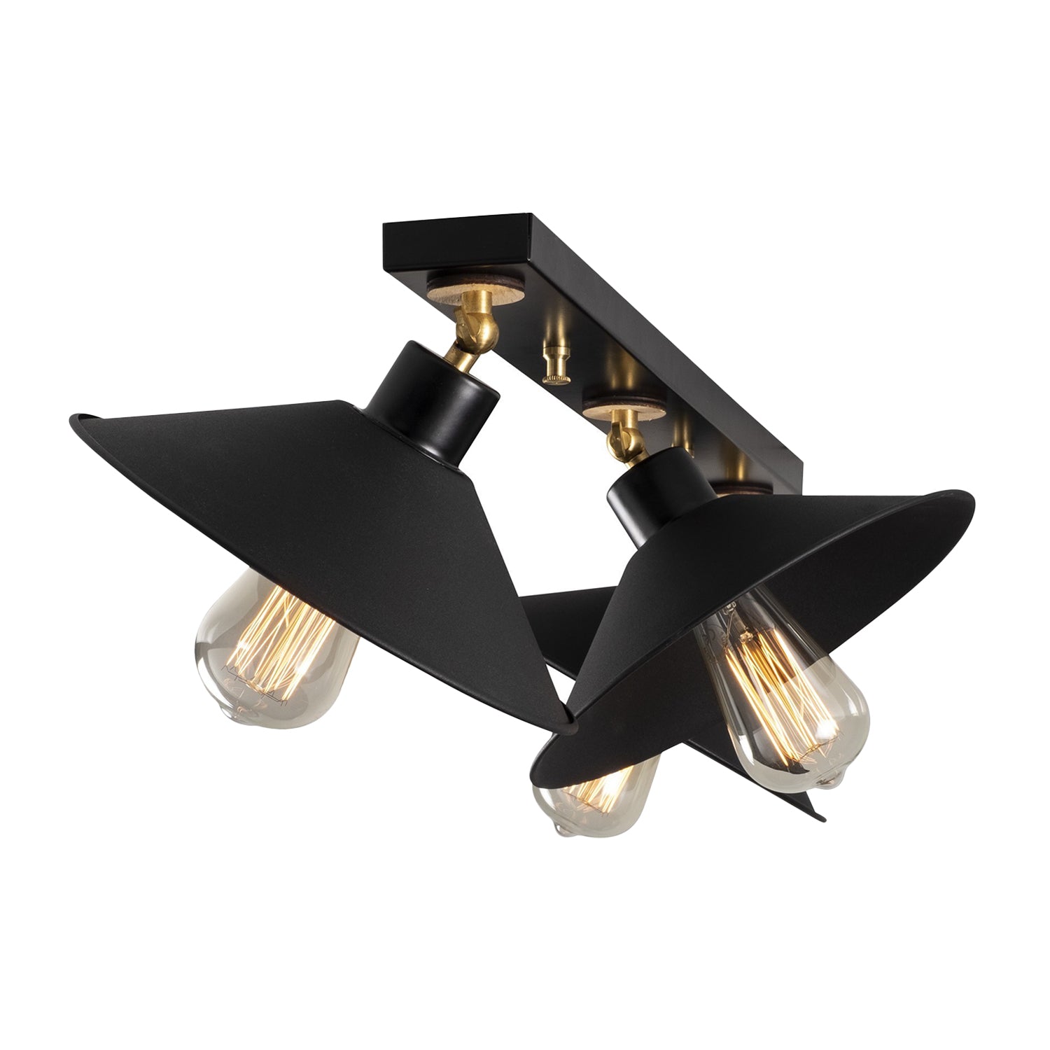 Plafoniera BERCES N660, Negru, 3xE27/100W - Prestigehome.ro - Lustre - Prestige