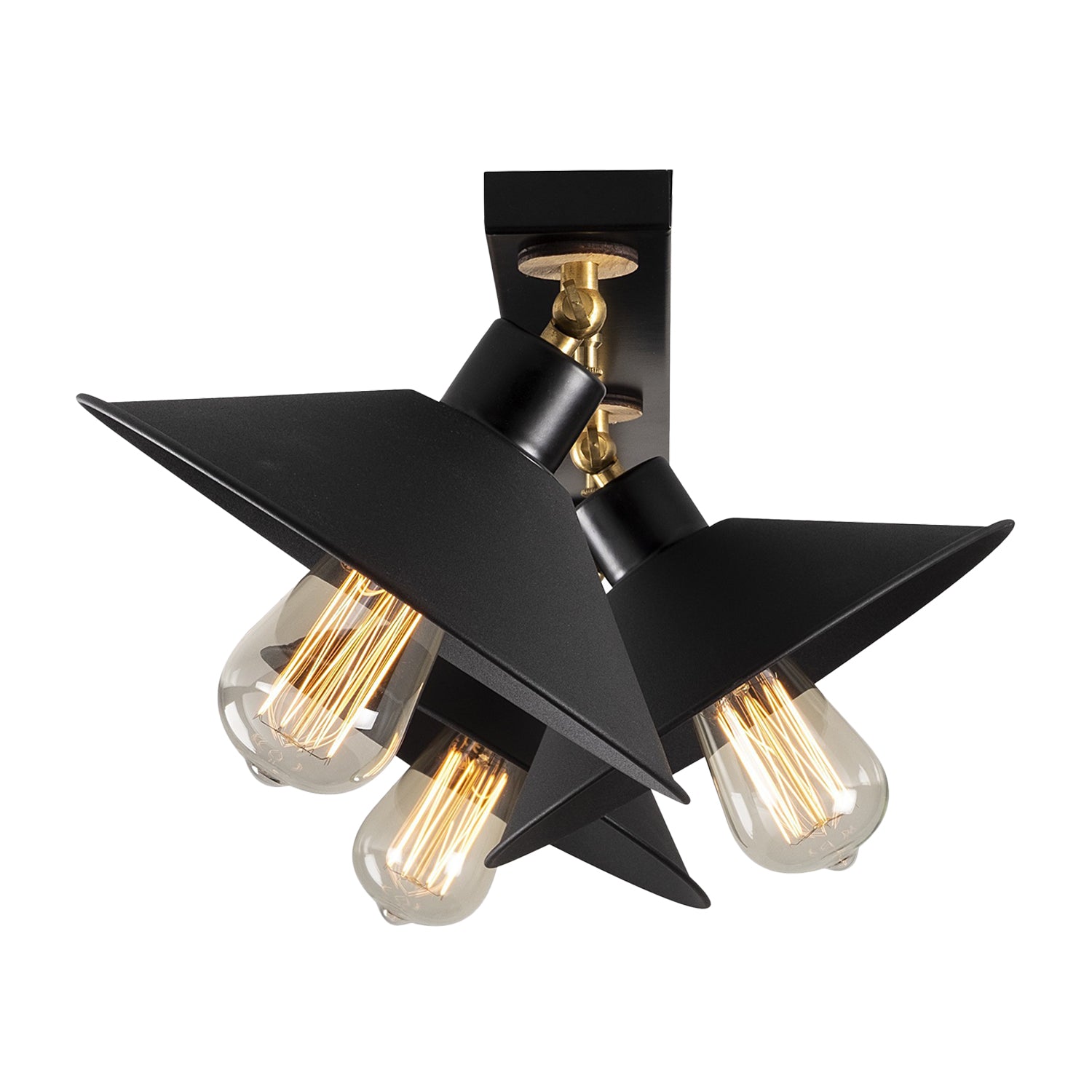 Plafoniera BERCES N660, Negru, 3xE27/100W - Prestigehome.ro - Lustre - Prestige