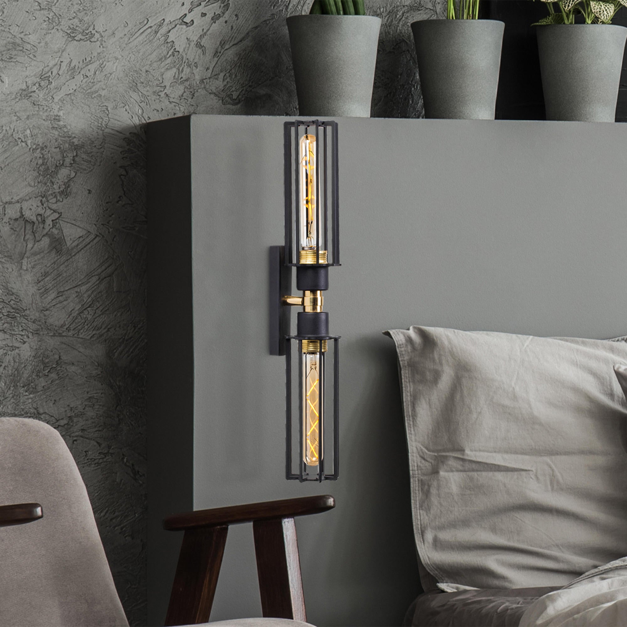 Aplică Fellini MR-879, fasung 2 x E27, Max 40 W - Prestige Home