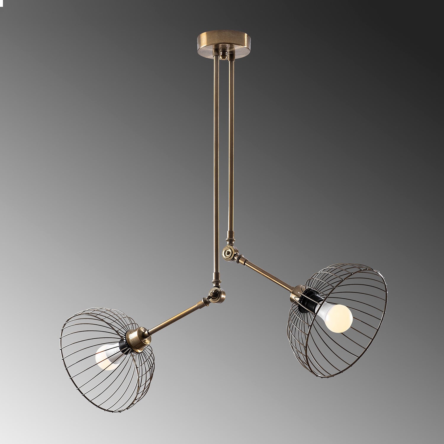 Pendul BEYBISI 1400, Vintage, 2xE27/60W - Prestigehome.ro - Lustre - Prestige