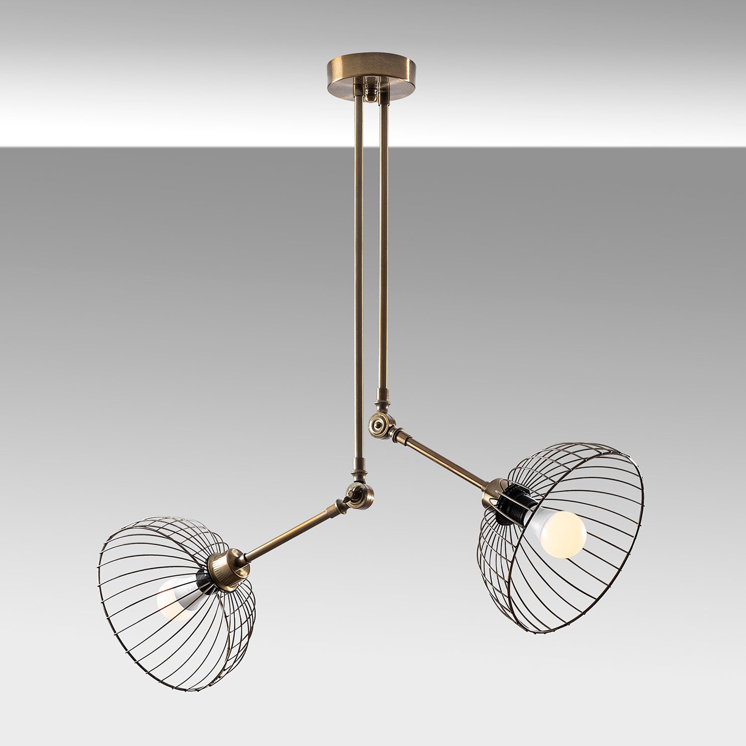 Pendul BEYBISI 1400, Vintage, 2xE27/60W - Prestigehome.ro - Lustre - Prestige