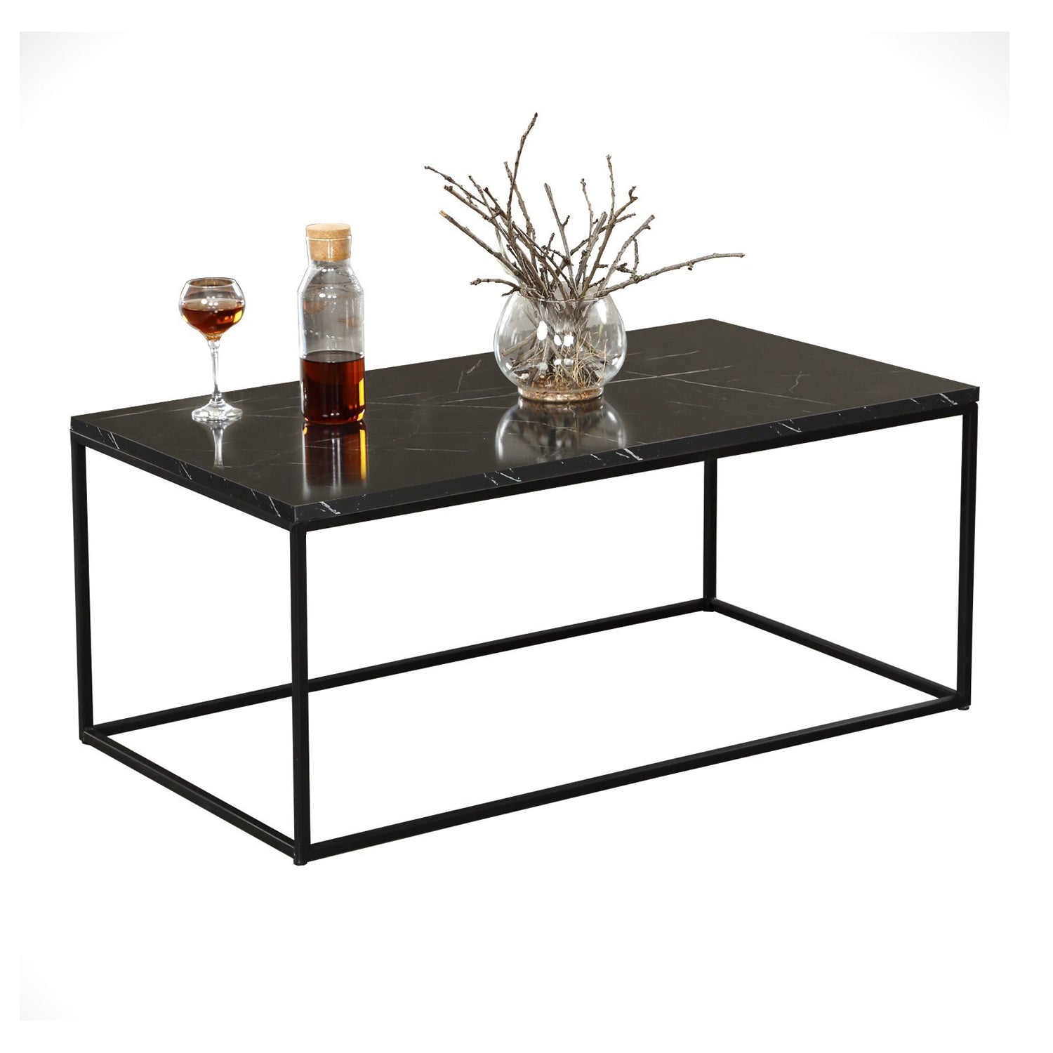 Masuta cafea COSCO, 95x43x55 cm - Prestigehome.ro - Masute - Prestige - #Culoare_Negru-Cărbune