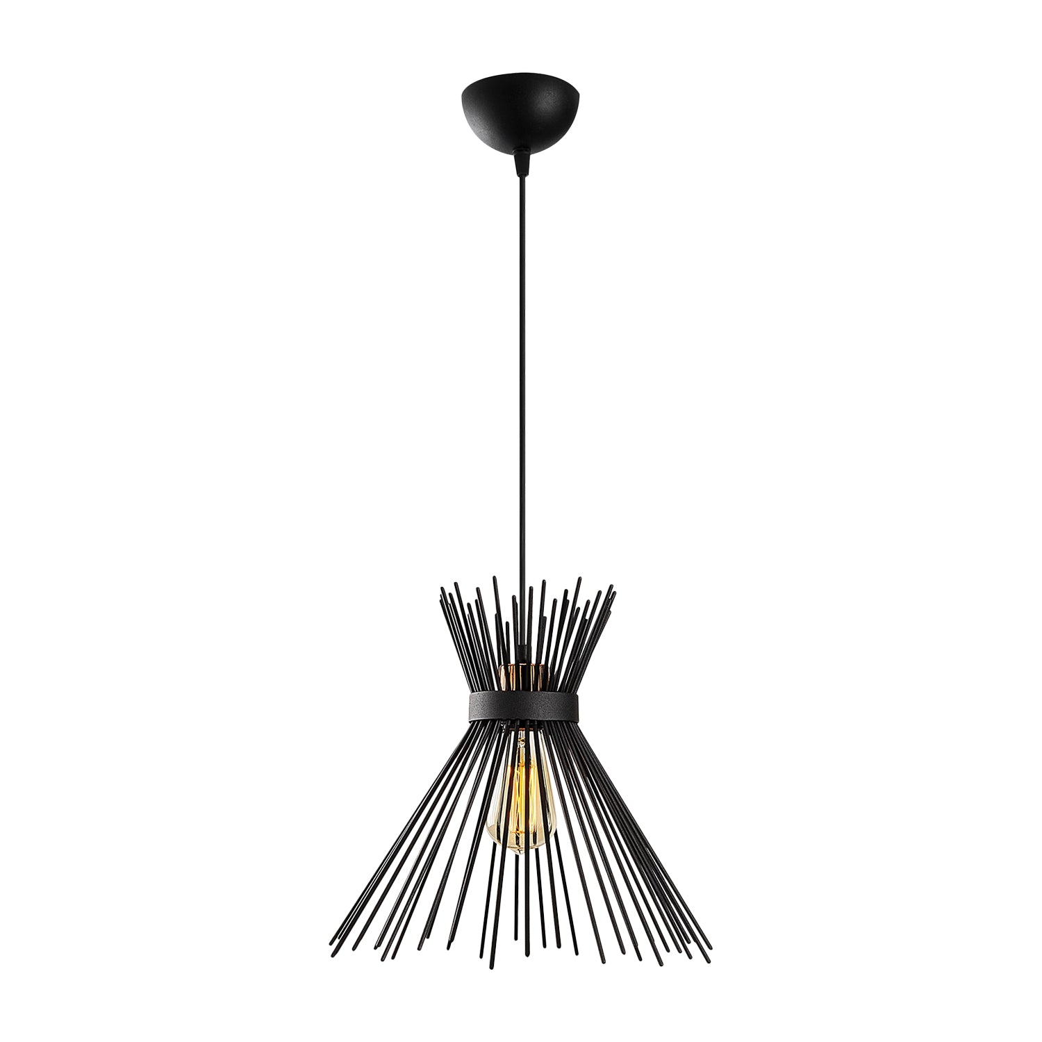 Pendul KIRPI 3081, E27/100W - Prestigehome.ro - Lustre - Prestige - #Culoare_Negru