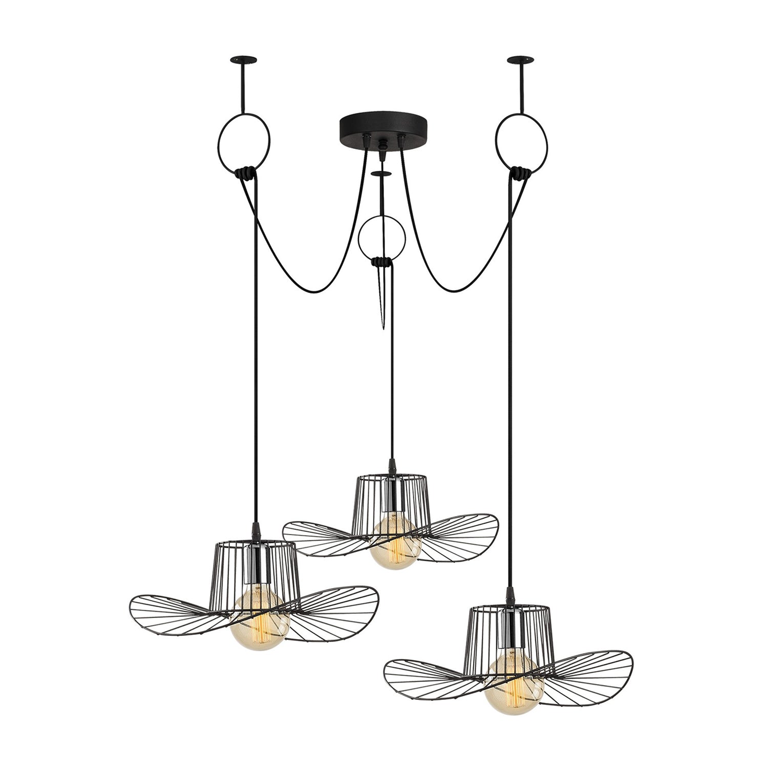 Lustra TEL 6741, Negru, 3xE27/100W - Prestigehome.ro - Lustre - Prestige