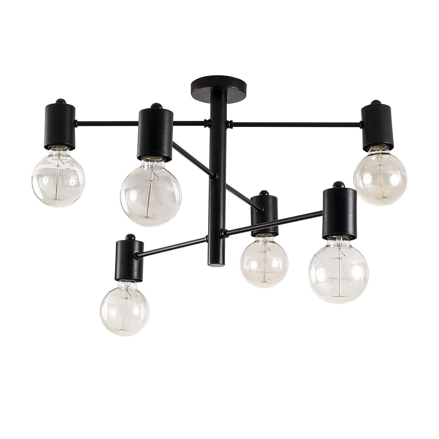 Lustra HEXA 6941, Negru, 6xE27/100W - Prestigehome.ro - Lustre - Prestige