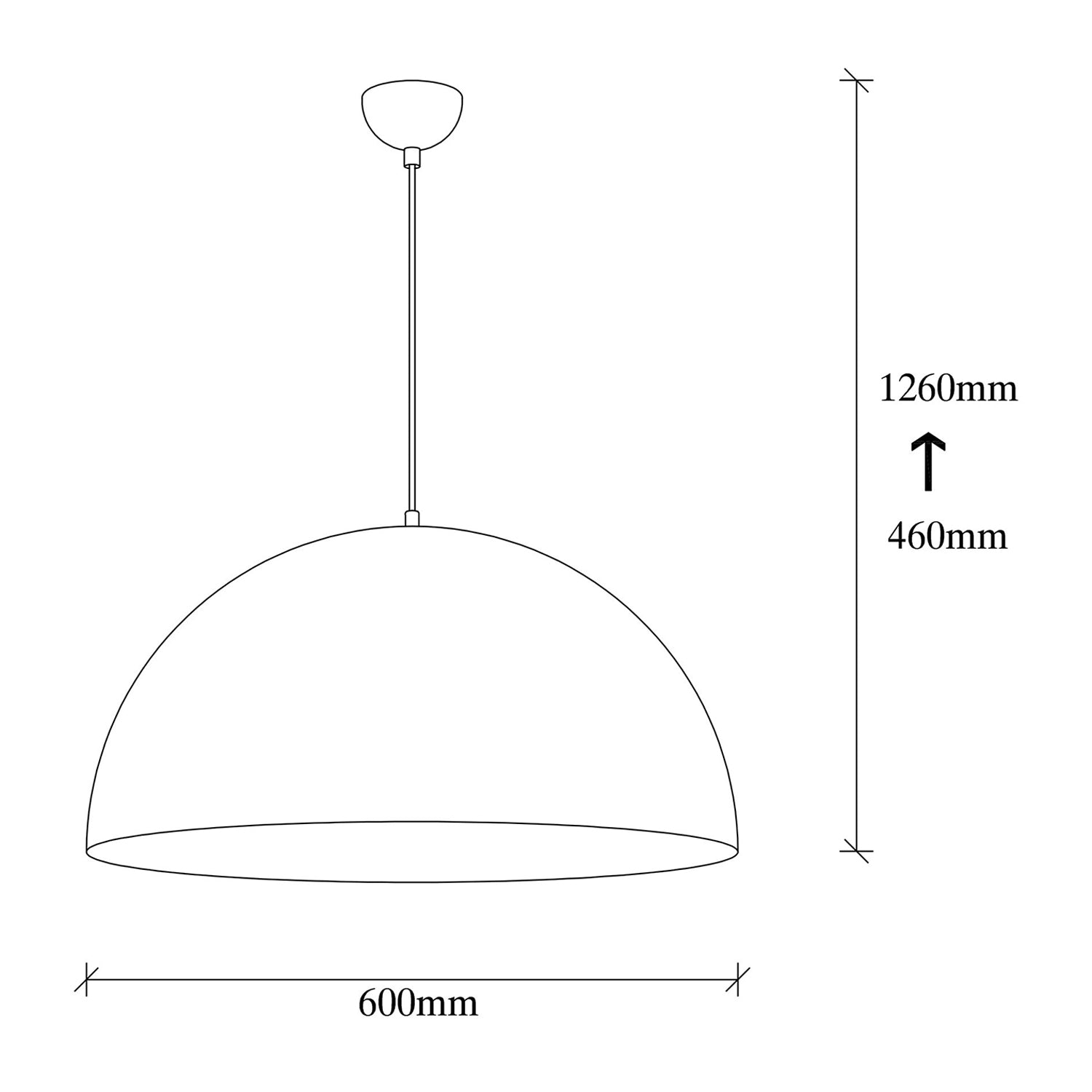 Pendul SIVANI MR724, Negru/Auriu, E27/100W - Prestigehome.ro - Lustre - Prestige