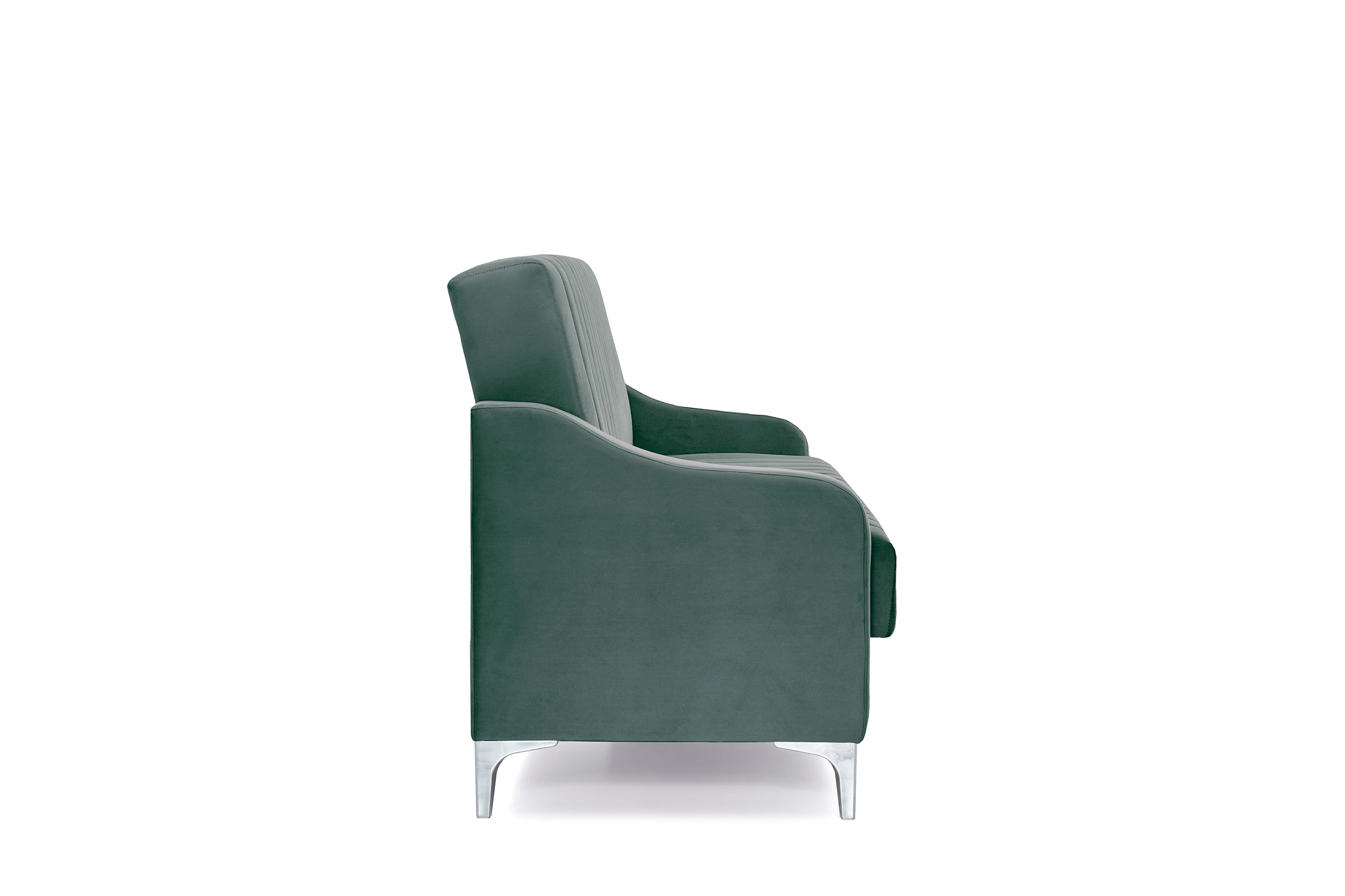 Canapea Extensibila 3 locuri AQUA, cu lada de depozitare, 212x70x97 cm - Prestigehome.ro - Canapea - Prestige - #color_swing-verde