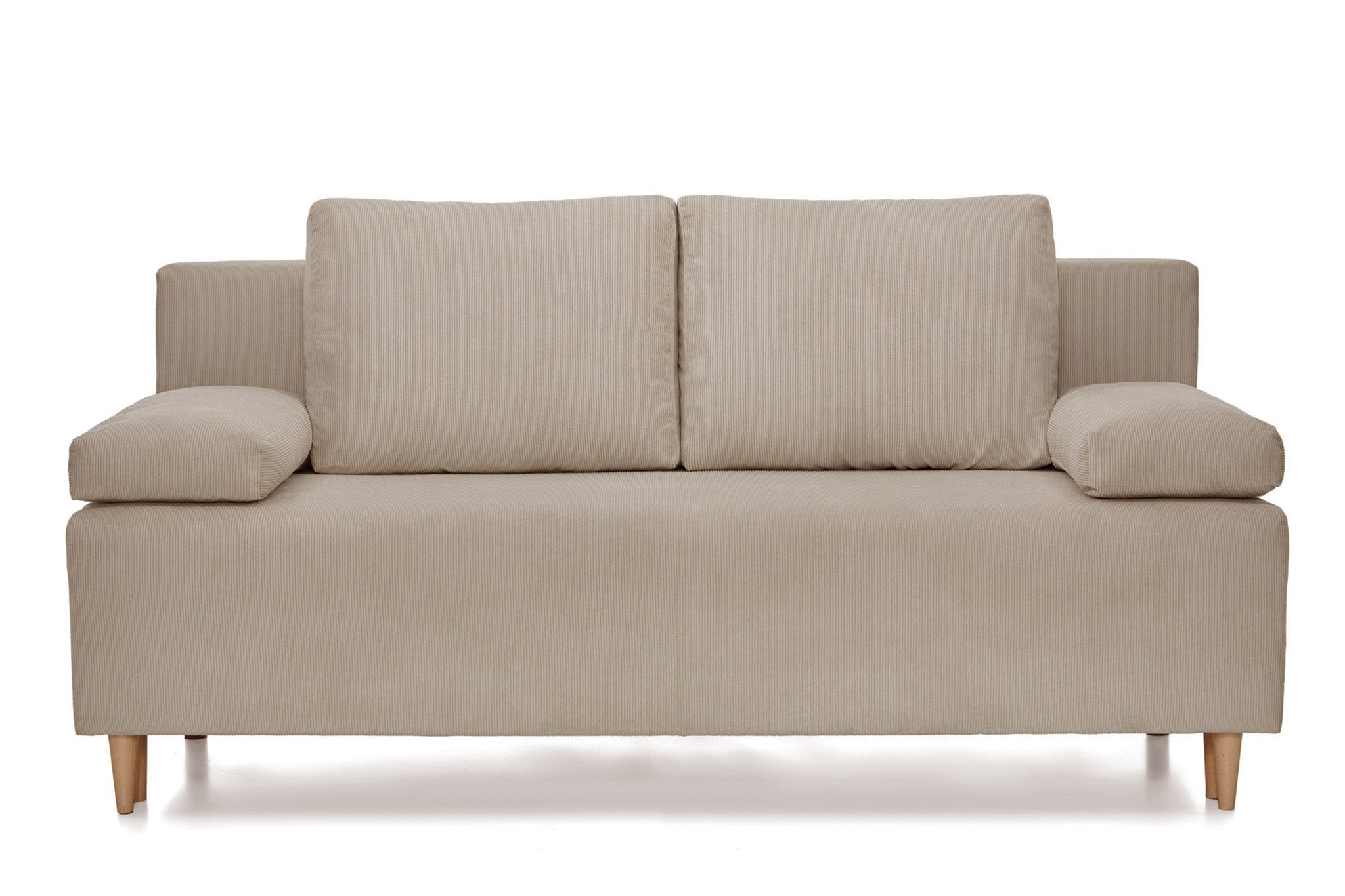 Canapea Extensibila 3 locuri Candy, cu lada de depozitare, 190x95x100cm - Prestigehome.ro - Canapea - Prestige - #color_Bej-Fjord