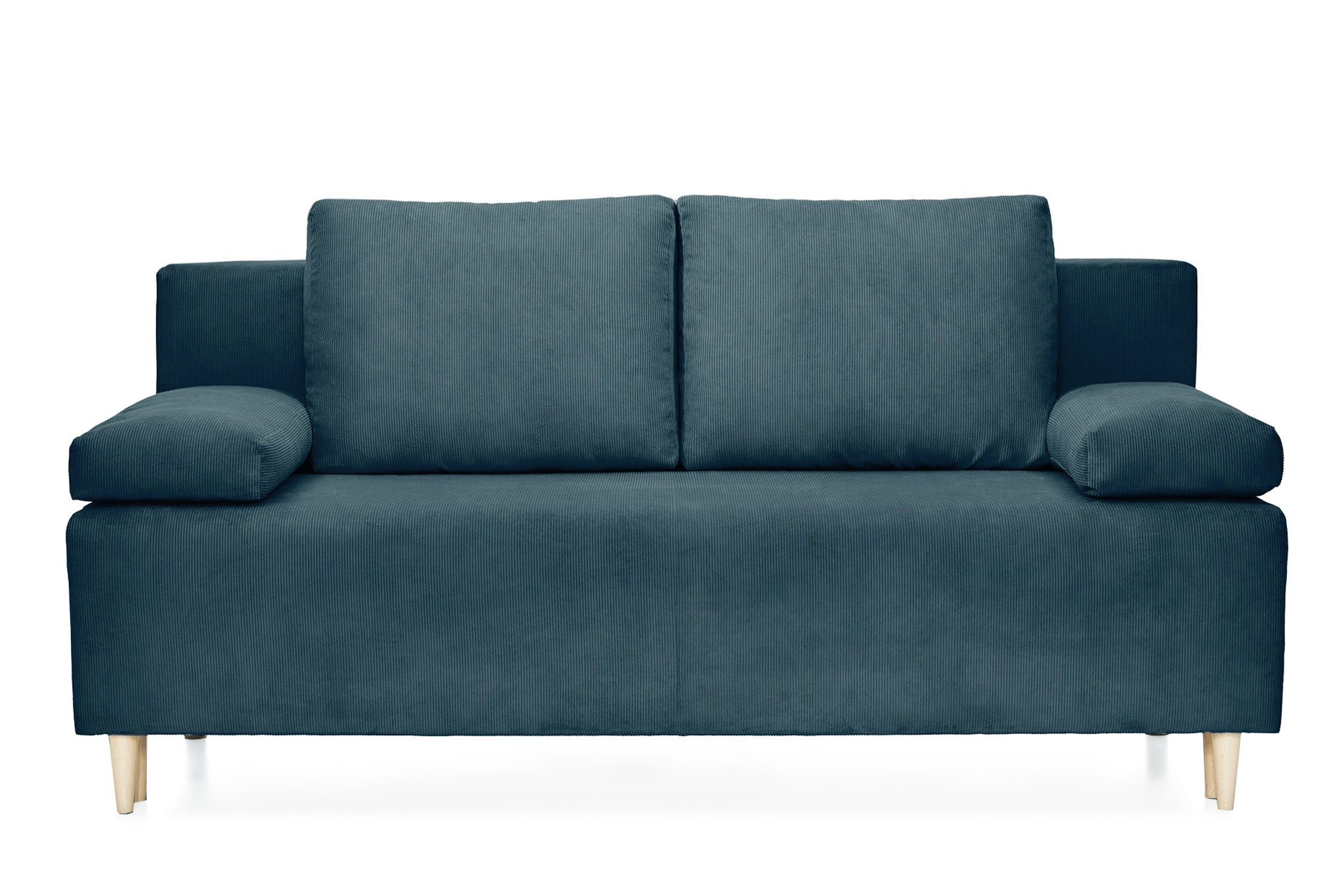 Canapea Extensibila 3 locuri Candy, cu lada de depozitare, 190x95x100cm - Prestigehome.ro - Canapea - Prestige - #color_Albastru-Fjord