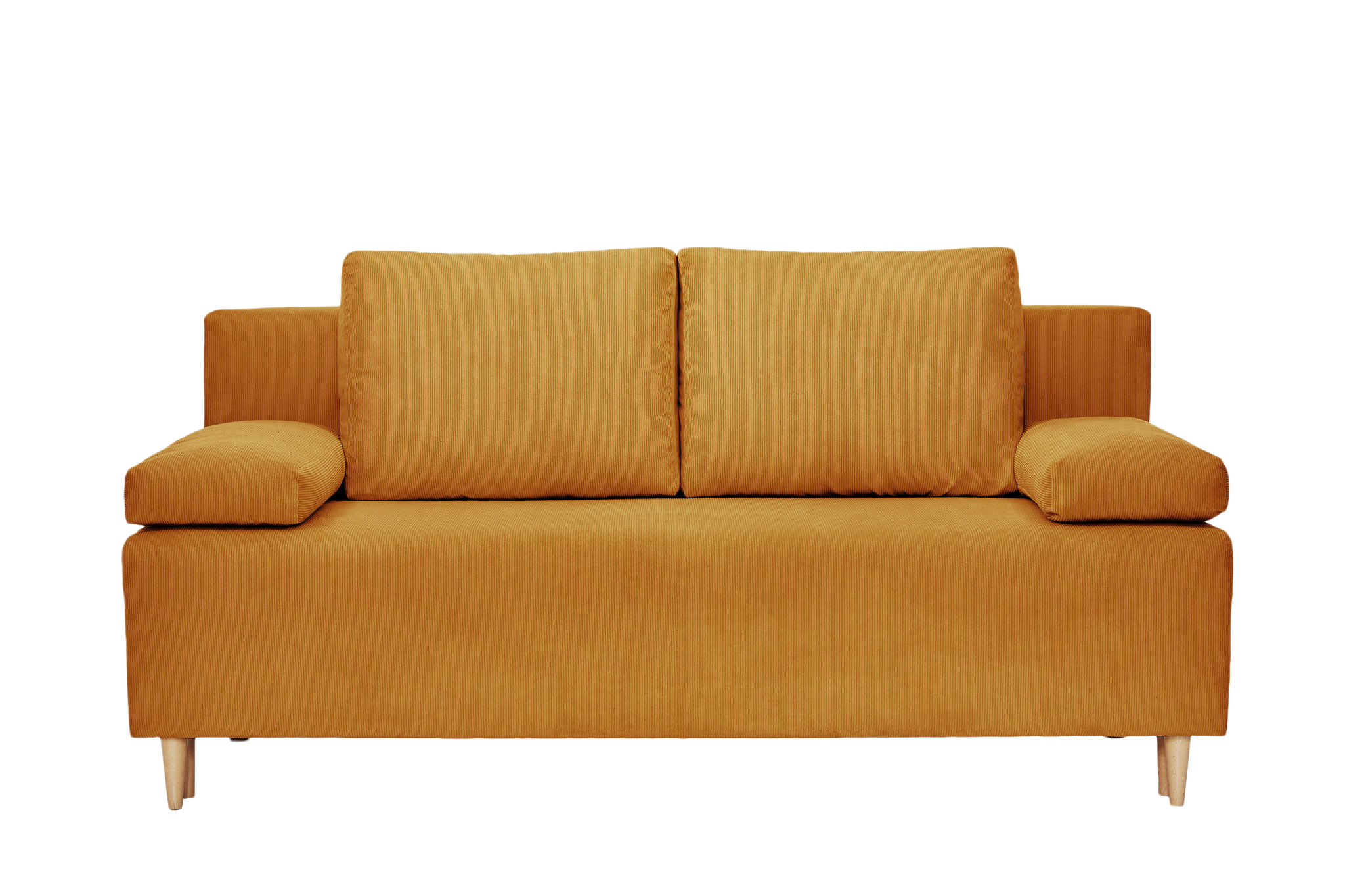 Canapea Extensibila 3 locuri Candy, cu lada de depozitare, 190x95x100cm - Prestigehome.ro - Canapea - Prestige - #color_Galben-Mustar-Fjord