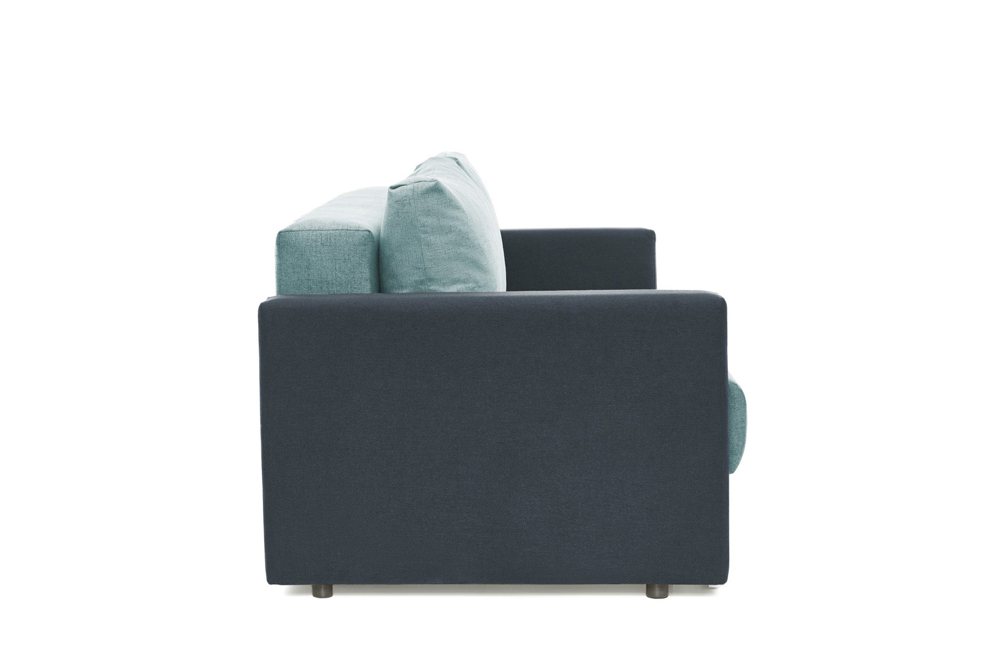 Canapea Extensibila 3 locuri Cesar, cu lada de depozitare, 220x90x85 cm - Prestigehome.ro - Canapea - Prestige #color_menta-albastru