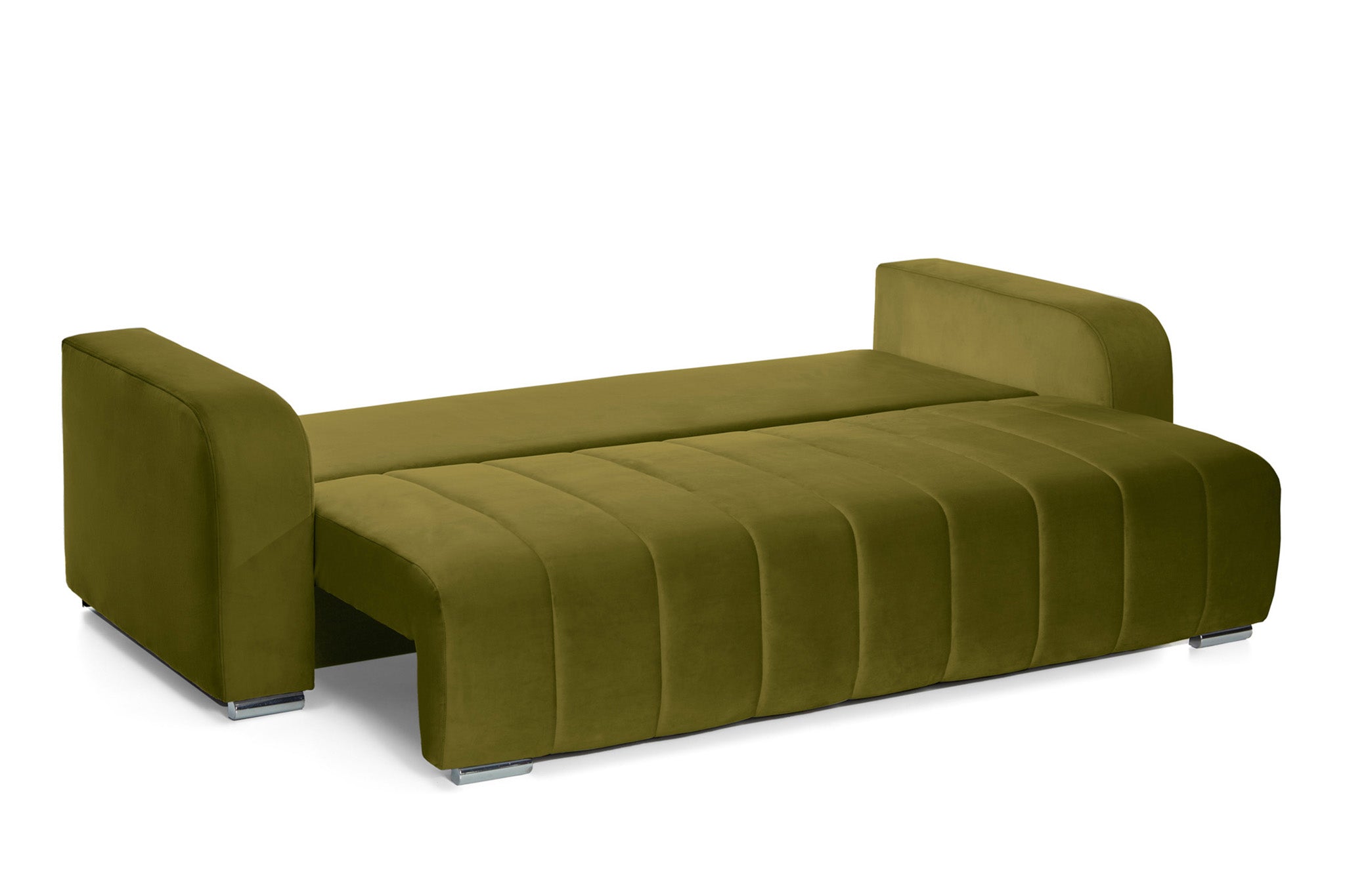 Canapea Extensibila 3 locuri Diego, cu lada de depozitare, 230x92x90 cm - Prestigehome.ro - Canapea - Prestige - #color_velutto-masliniu