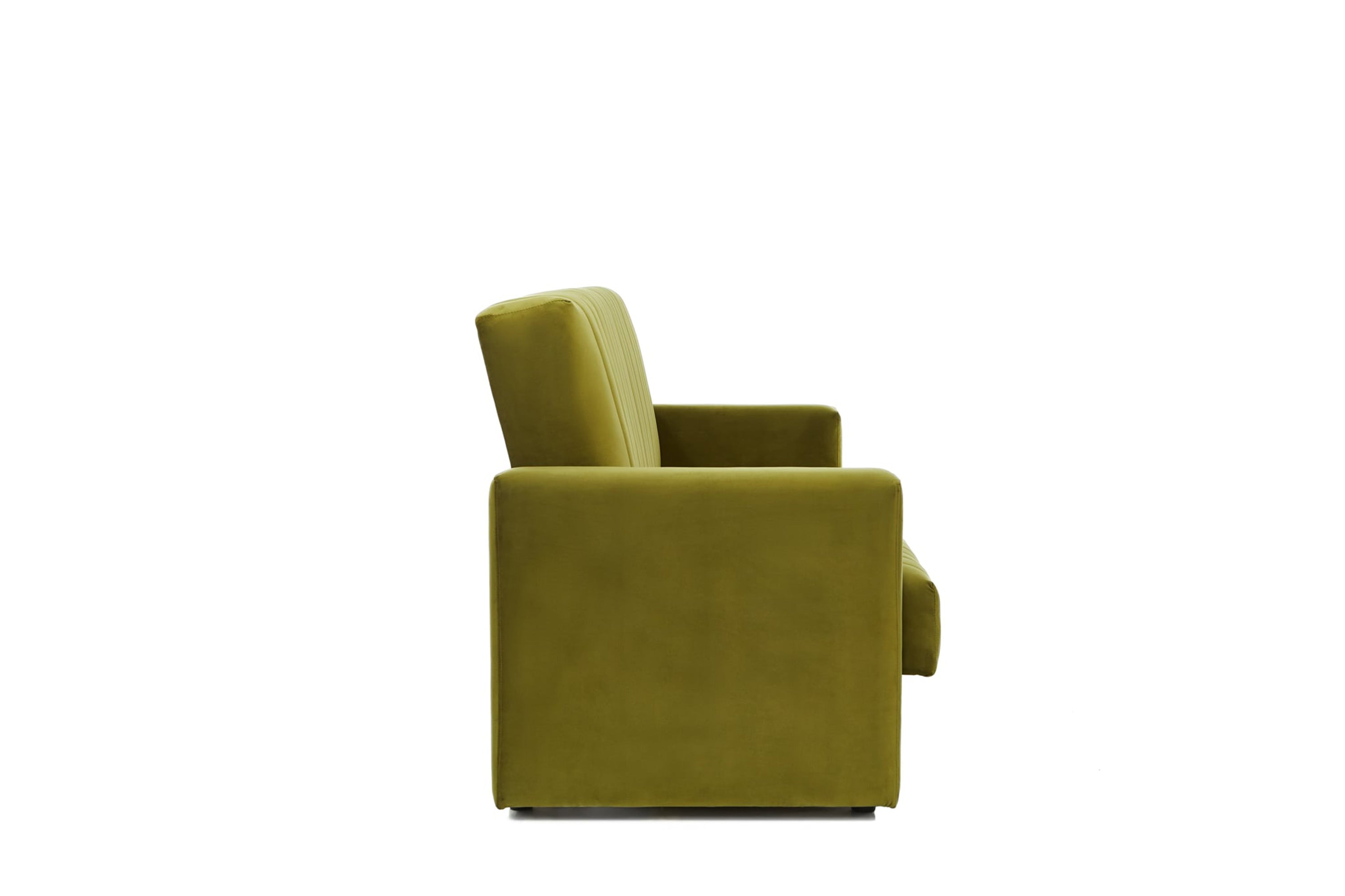 Canapea Extensibila 3 locuri Emerald, cu lada de depozitare, 215x70x90 cm - Prestigehome.ro - Canapea - Prestige - #color_velutto-masliniu