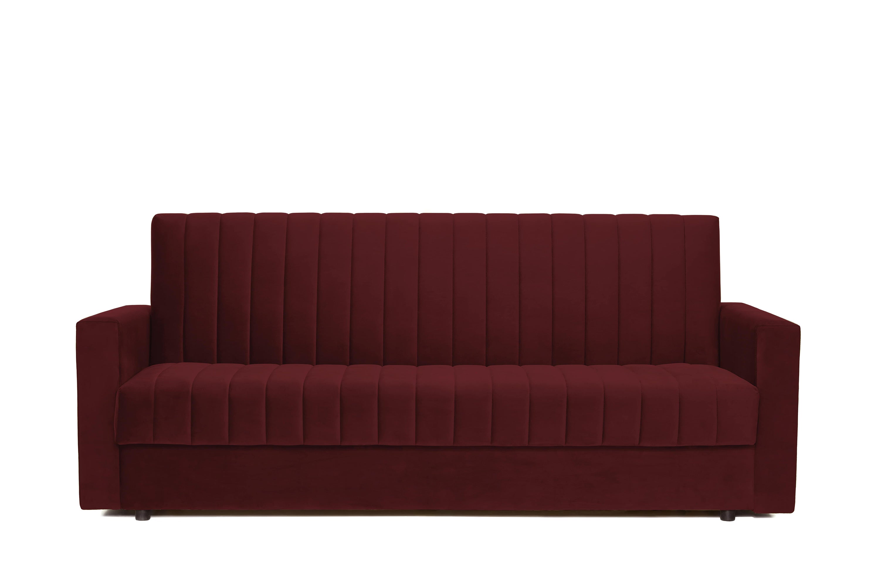 Canapea Extensibila 3 locuri Emerald, cu lada de depozitare 215x70x90 cm- Prestigehome.ro - Canapea - Prestige - #Color_velutto-Bordeaux