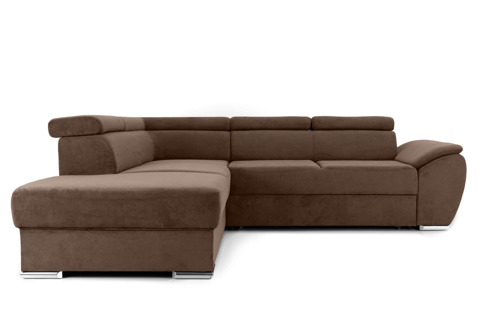 Colțar Extensibil CUBA, cu tetiere reglabile, variante stânga/dreapta 266x232x80 cm