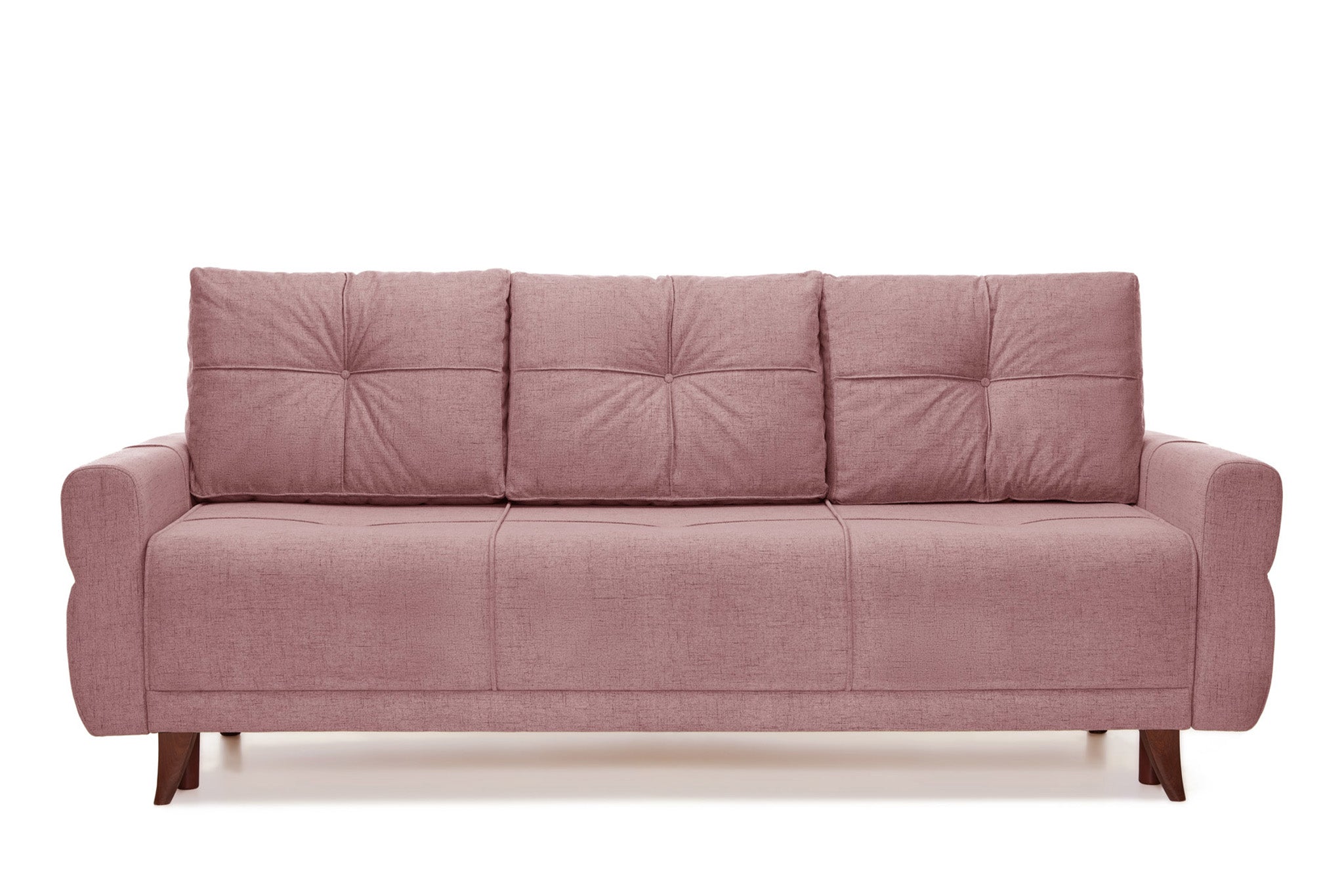 Canapea Extensibila 3 locuri Emerald, cu lada de depozitare, 215x70x90 cm - Prestigehome.ro - Canapea - Prestige - #color_yuca-roz