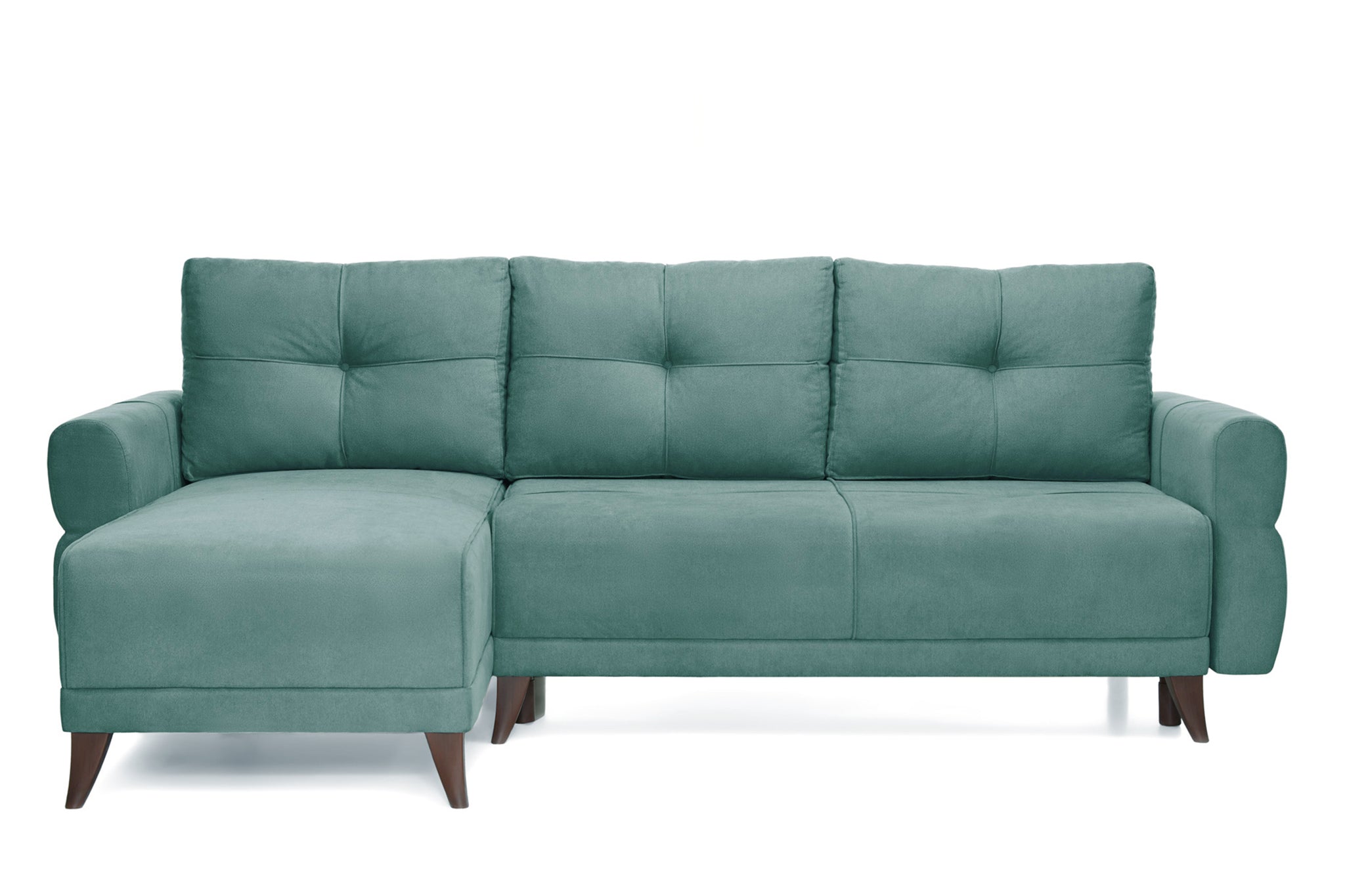 Colțar extensibil larin, cu ladă de depozitare, șezlong interschimbabil, 235x90x100 cm - outlet