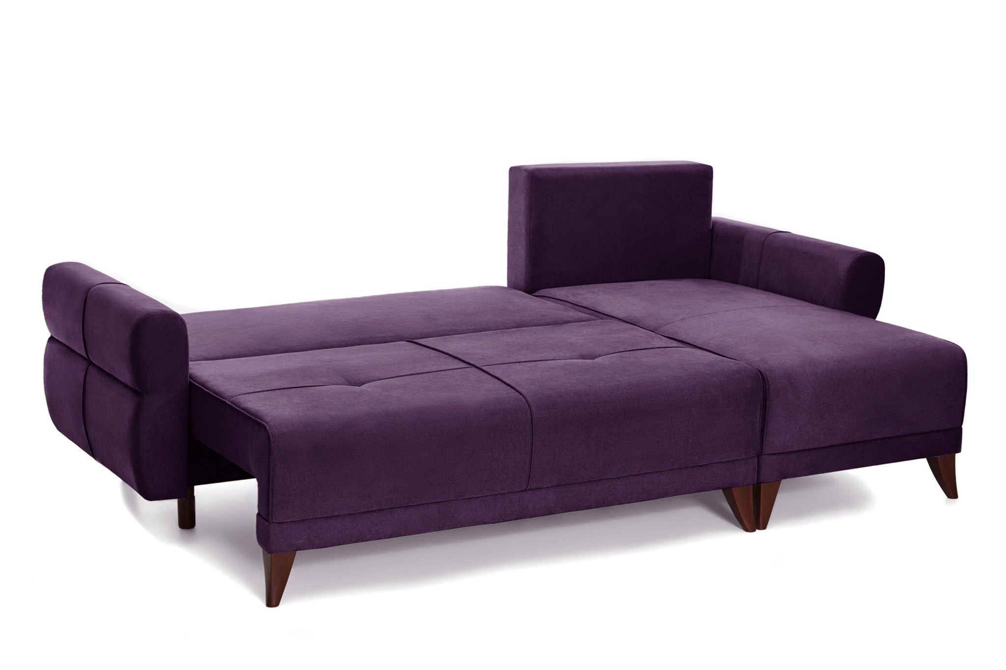 Coltar Extensibil 3 locuri Larin, cu lada de depozitare, 235x90x100 cm - Prestigehome.ro - Coltar - Prestige - #color_violet-enjoy