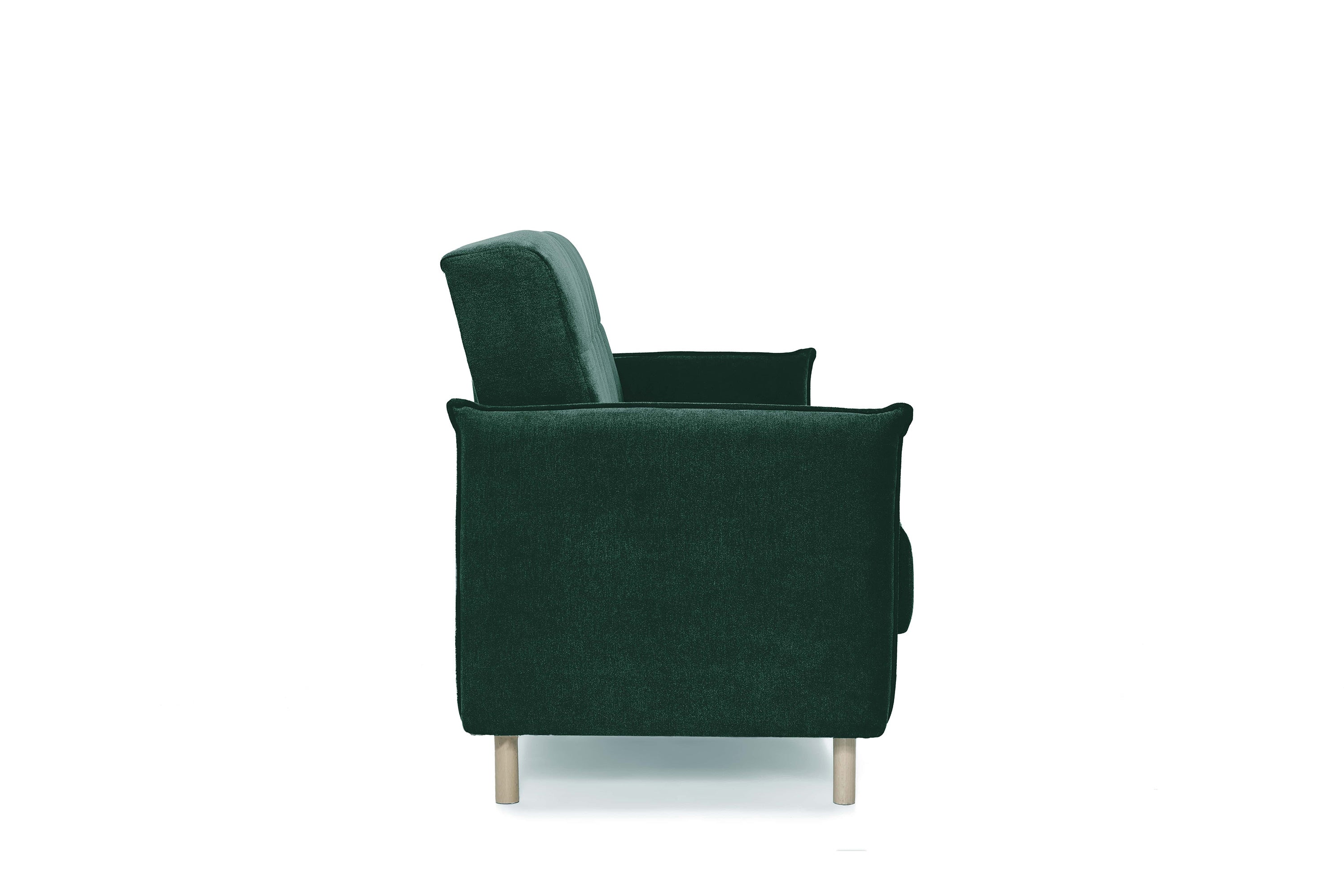 Canapea Extensibila 3 locuri Stone, cu lada de depozitare, 210x70x98 cm- Prestigehome.ro - Canapea - Prestige - #color_aston-Verde