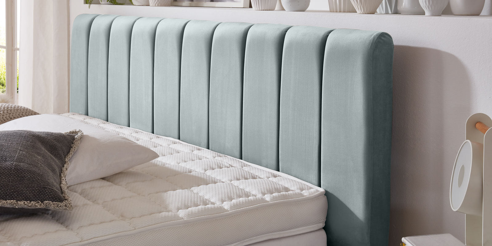 Pat Tapitat Santiago, cu Lada Rabatabil, Verde-Smarald, Prestigehome.ro, Prestige, #Color_swing-menta