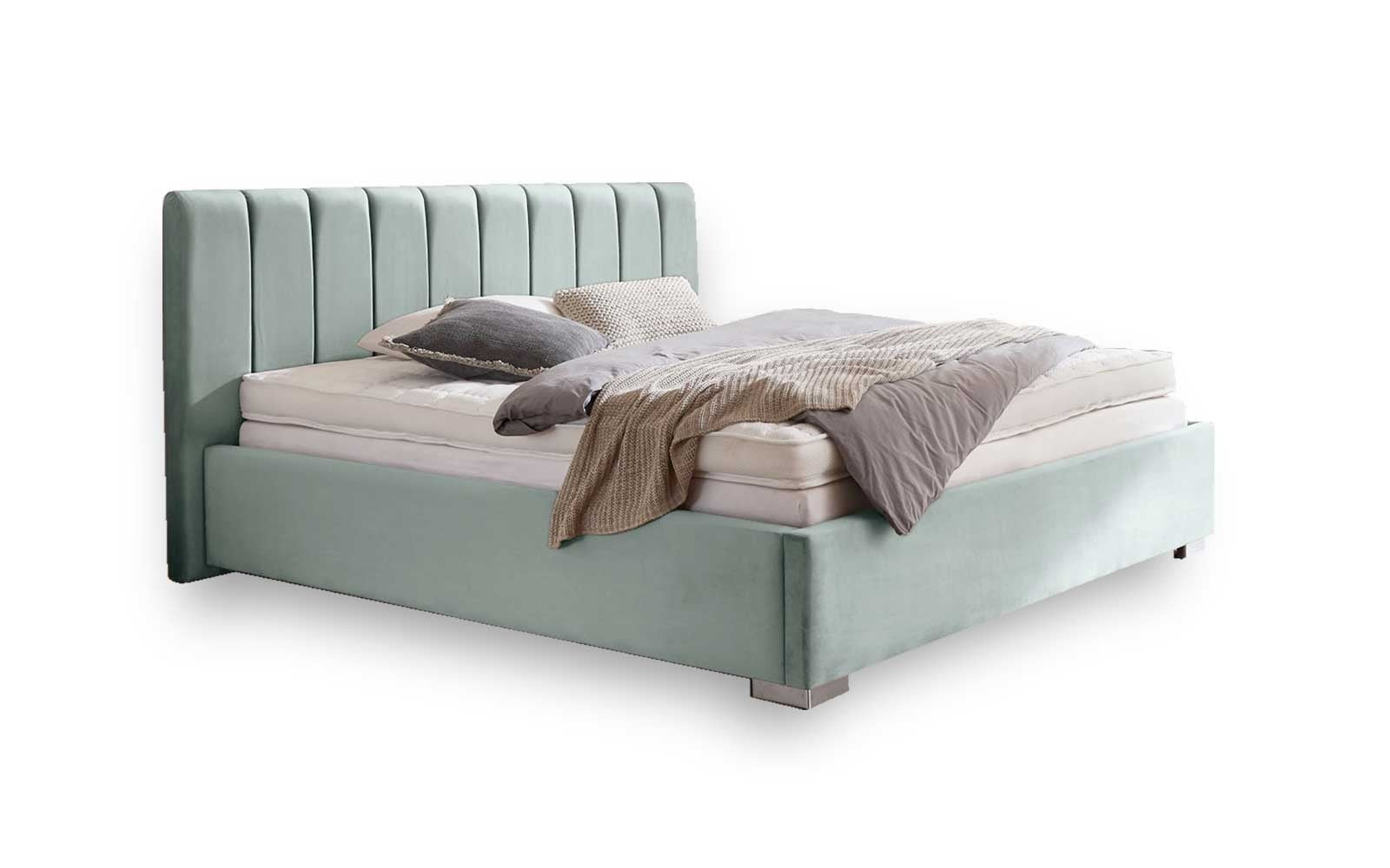 Pat Tapitat Santiago, cu Lada Rabatabil, Verde-Smarald, Prestigehome.ro, Prestige, #Color_swing-menta