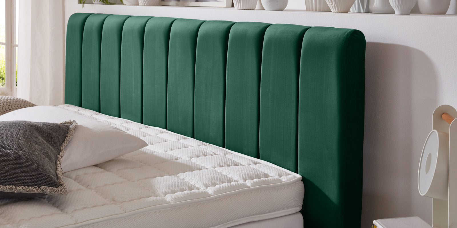 Pat Tapitat Santiago, cu Lada Rabatabil, Verde-Smarald, Prestigehome.ro, Prestige, #Color_swing-verde
